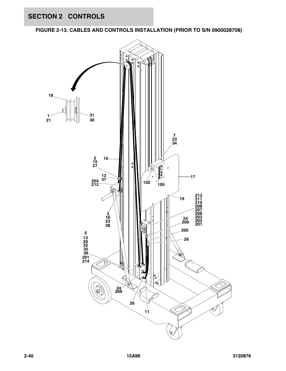 JLG 15AMI (3120876-2013) Parts Manual User Manual | Page 52 / 134