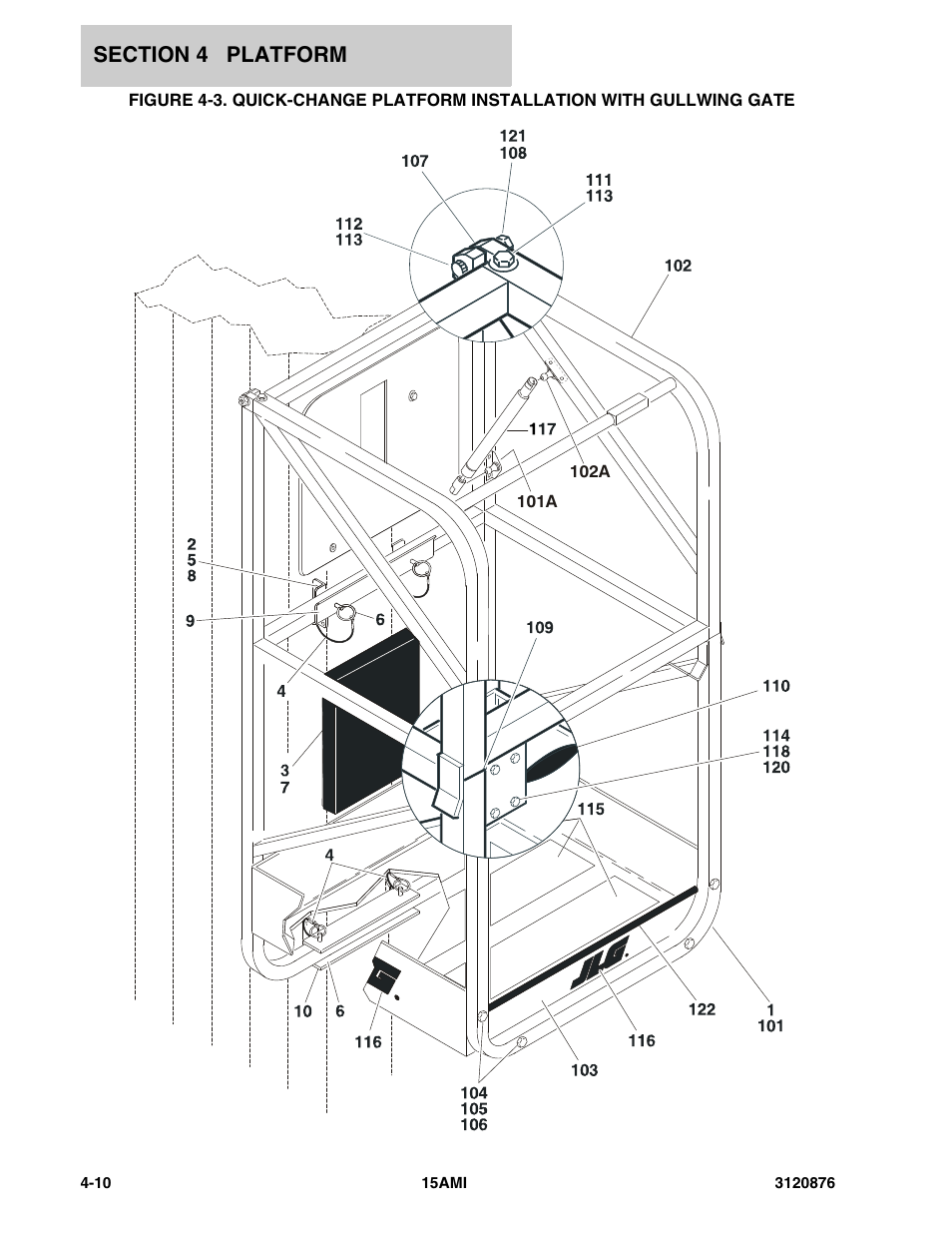 JLG 15AMI (3120876-2013) Parts Manual User Manual | Page 78 / 134