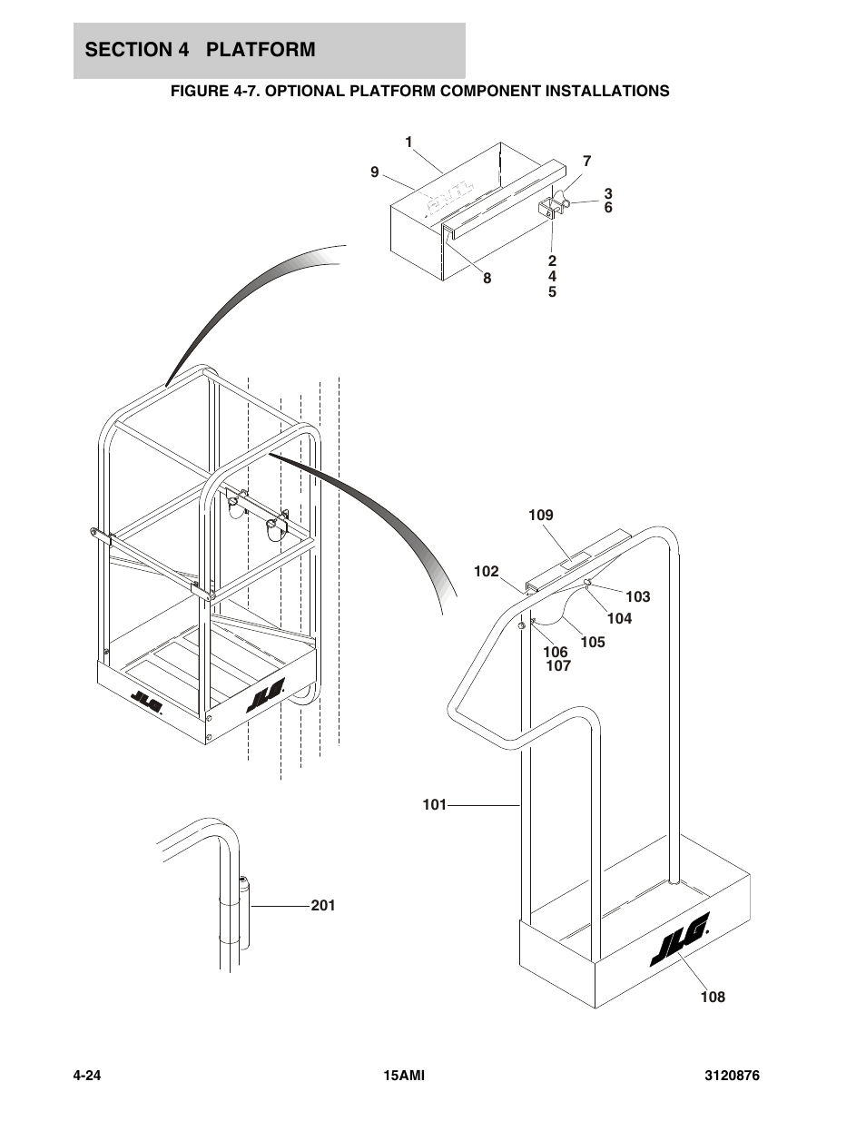 JLG 15AMI (3120876-2013) Parts Manual User Manual | Page 92 / 134