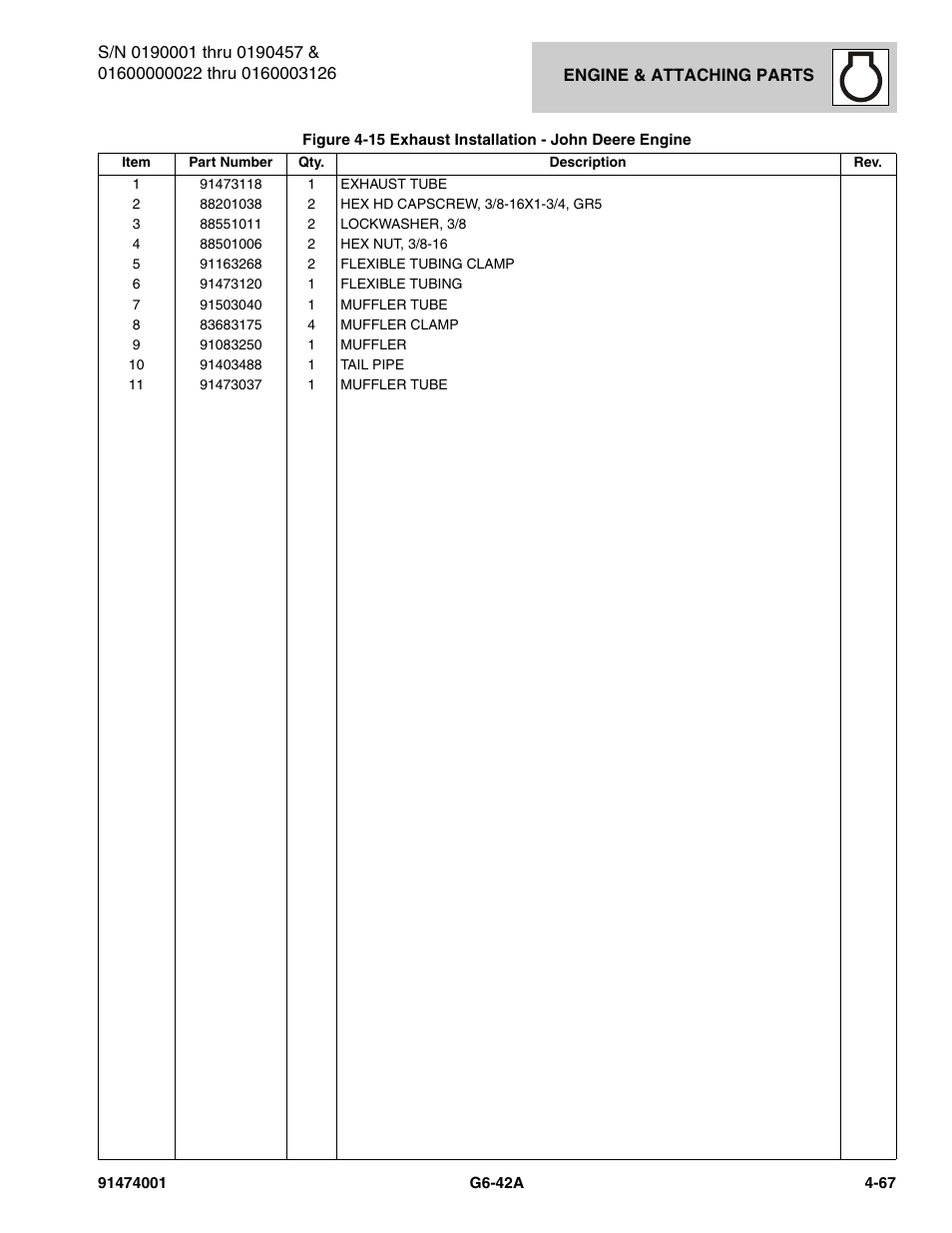 JLG G6-42A Parts Manual User Manual | Page 193 / 826