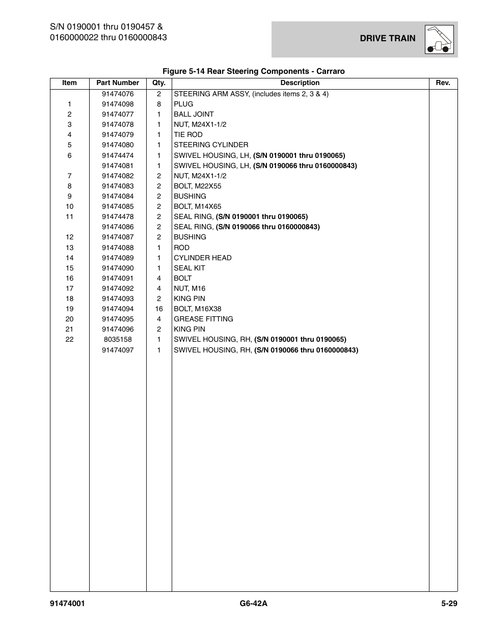 JLG G6-42A Parts Manual User Manual | Page 297 / 826