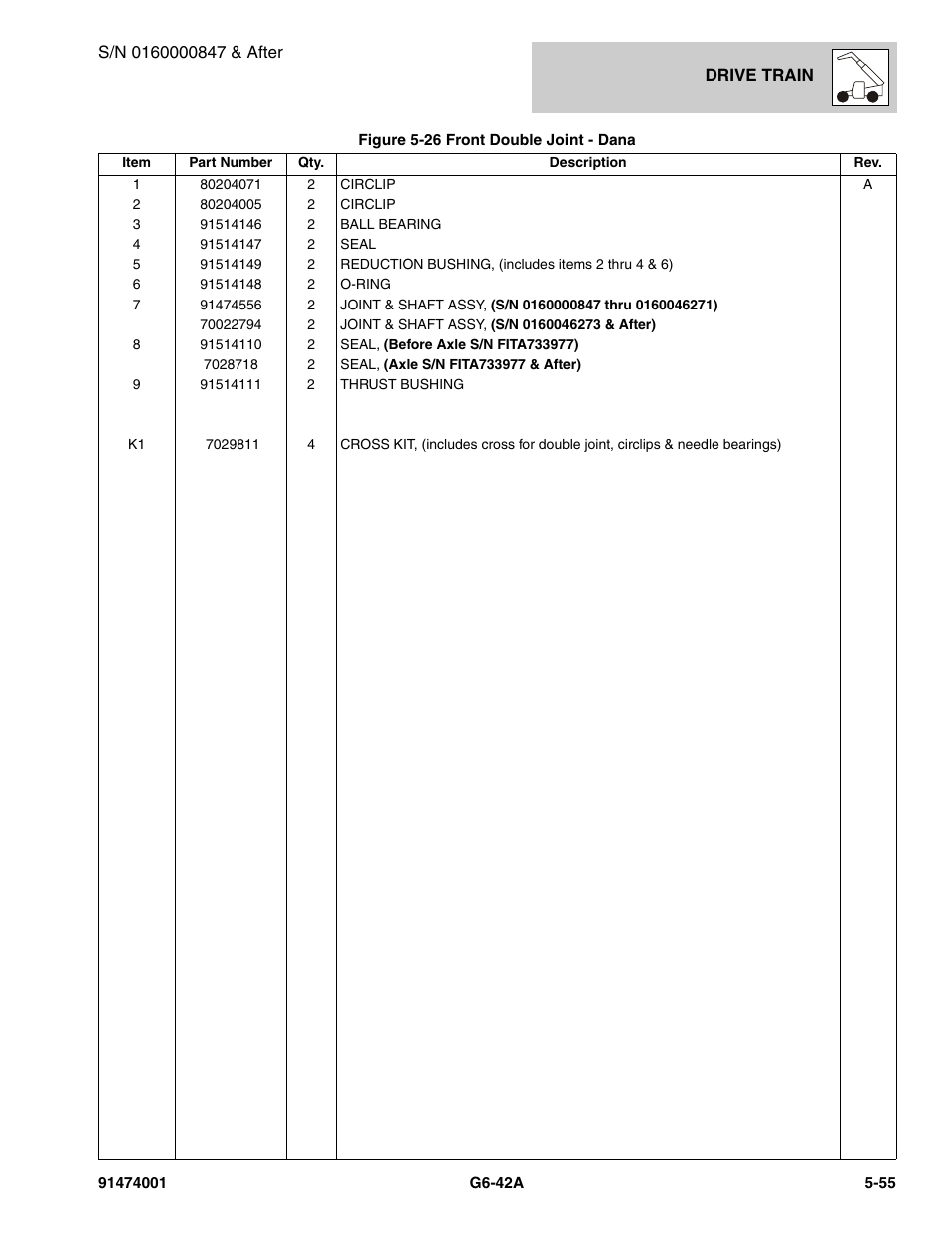 JLG G6-42A Parts Manual User Manual | Page 323 / 826