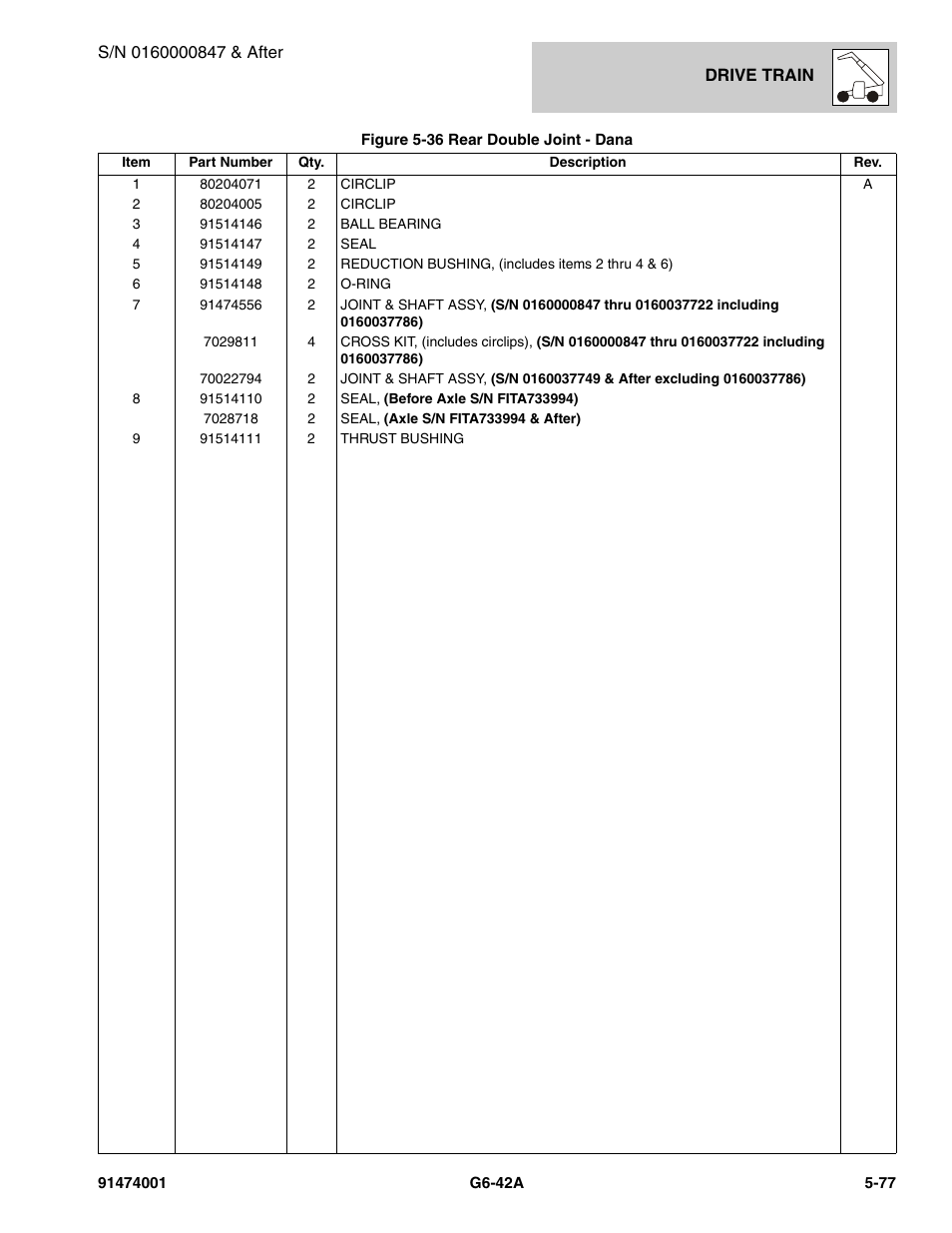 JLG G6-42A Parts Manual User Manual | Page 345 / 826