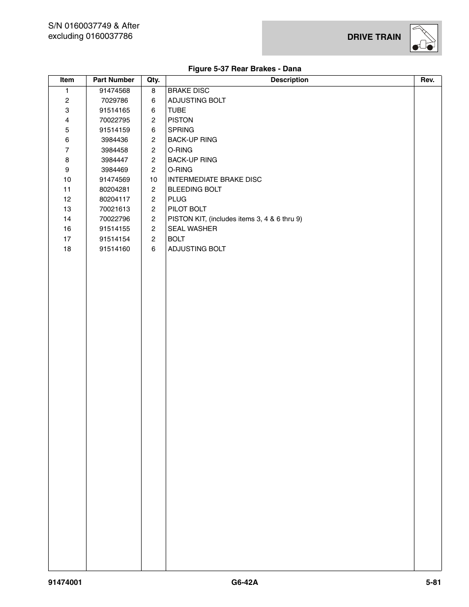 JLG G6-42A Parts Manual User Manual | Page 349 / 826