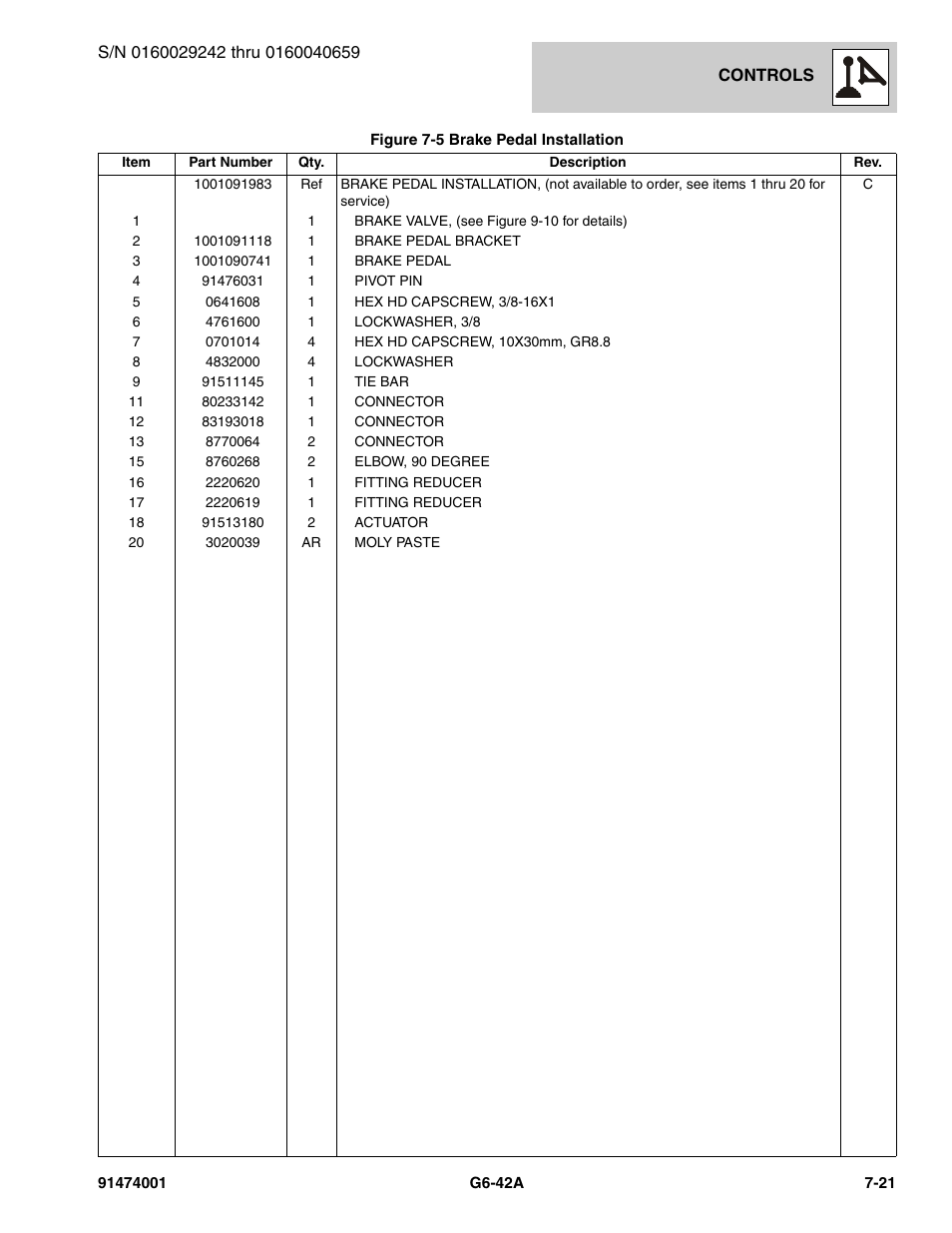 JLG G6-42A Parts Manual User Manual | Page 409 / 826