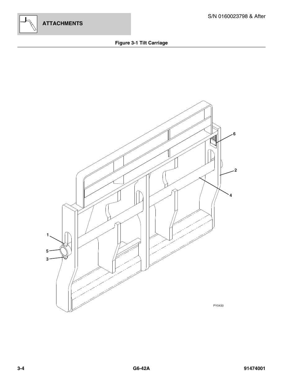 JLG G6-42A Parts Manual User Manual | Page 58 / 826