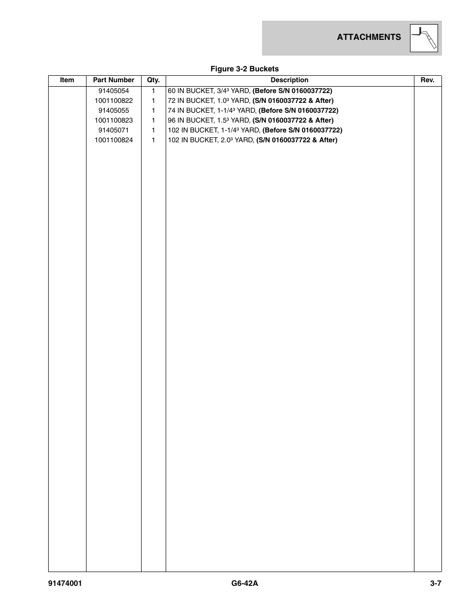 JLG G6-42A Parts Manual User Manual | Page 61 / 826