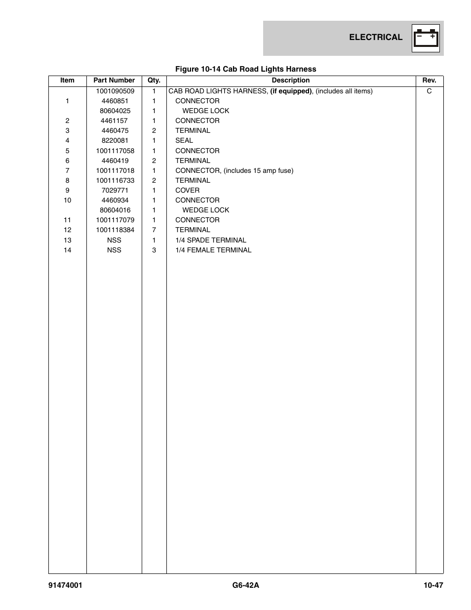 JLG G6-42A Parts Manual User Manual | Page 611 / 826