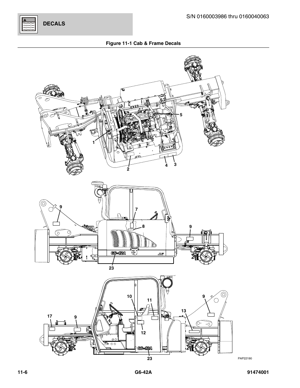 JLG G6-42A Parts Manual User Manual | Page 630 / 826