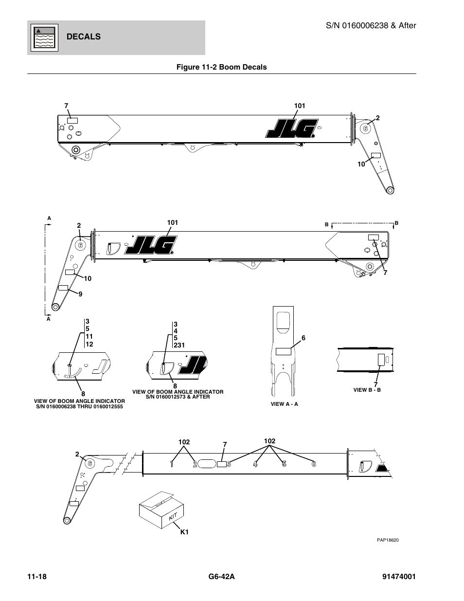 JLG G6-42A Parts Manual User Manual | Page 642 / 826