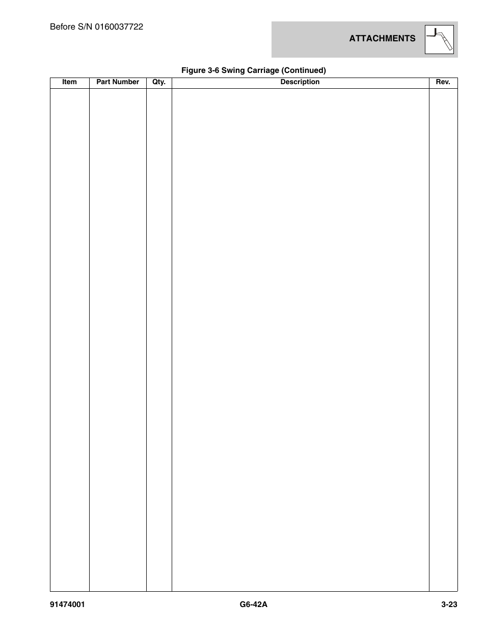 JLG G6-42A Parts Manual User Manual | Page 77 / 826