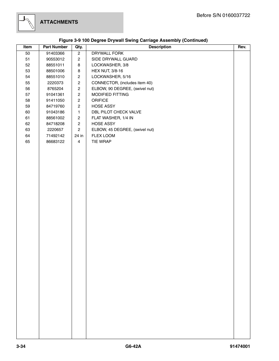 JLG G6-42A Parts Manual User Manual | Page 88 / 826