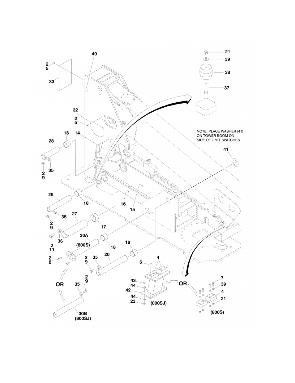 JLG 860SJ Parts Manual User Manual | Page 136 / 286