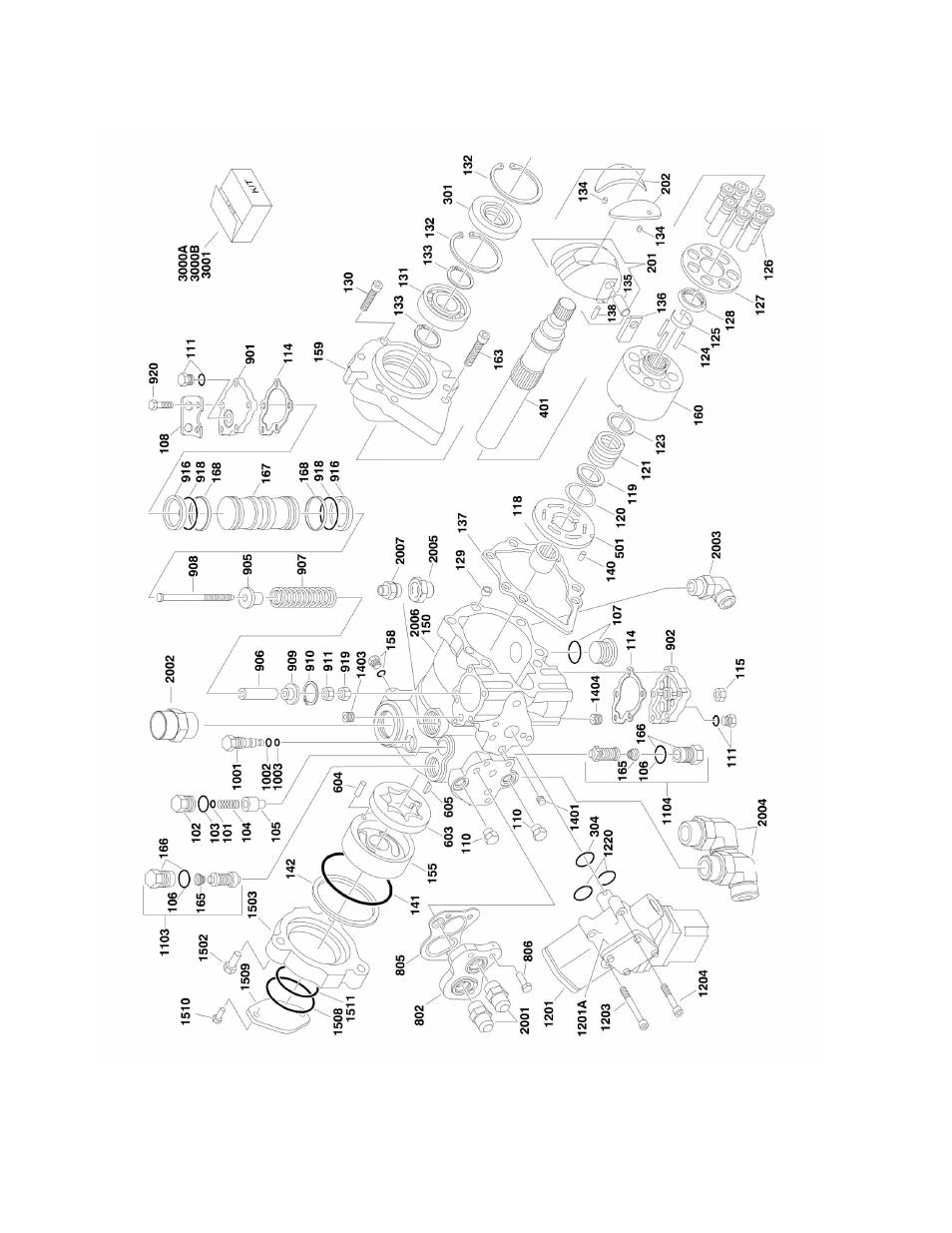 Figure 2-8. pump assembly (sauer-danfoss) | JLG 860SJ Parts Manual User Manual | Page 70 / 286