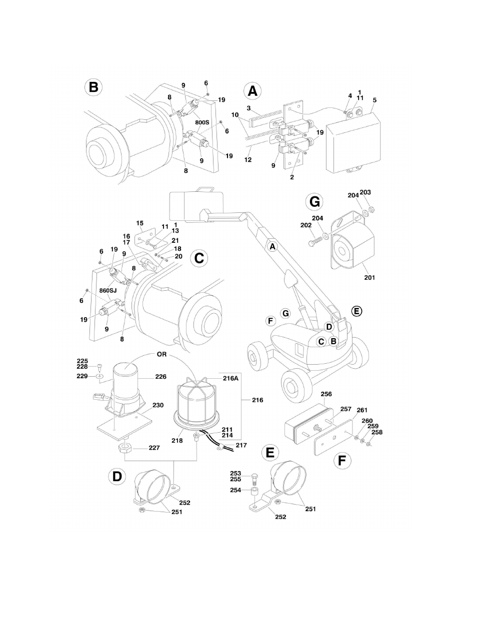 JLG 860SJ Parts Manual User Manual | Page 94 / 286