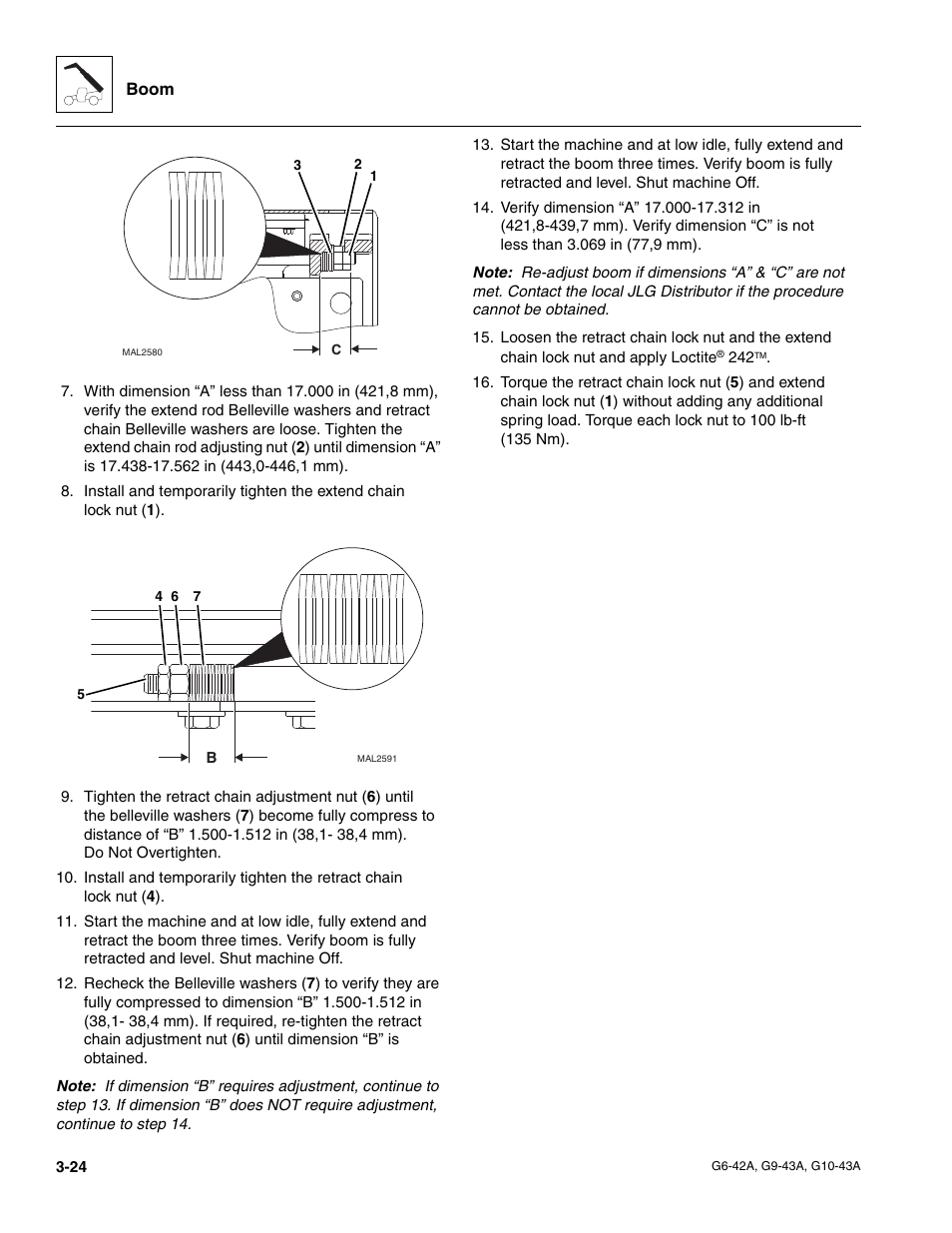 JLG G6-42A Service Manual User Manual | Page 62 / 246