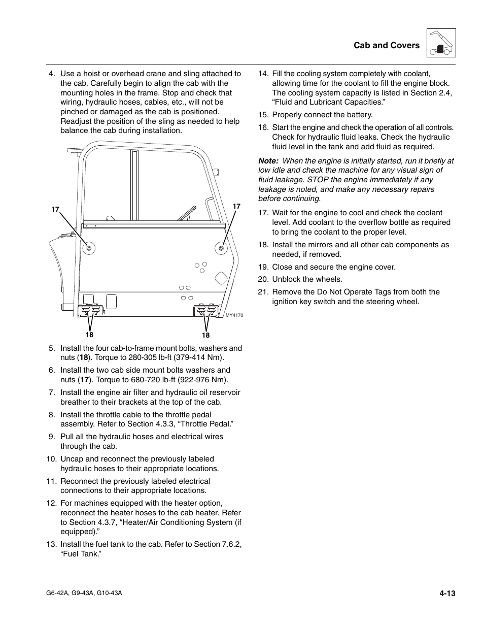 JLG G6-42A Service Manual User Manual | Page 87 / 246