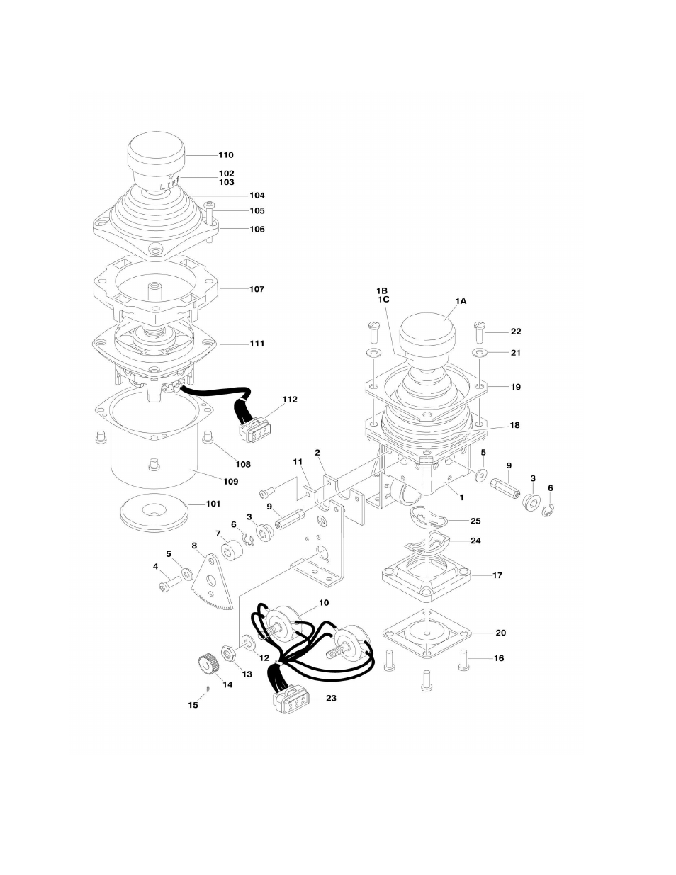 Figure 4-5. controller assembly (lift and swing) | JLG 660SJ Parts Manual User Manual | Page 230 / 382