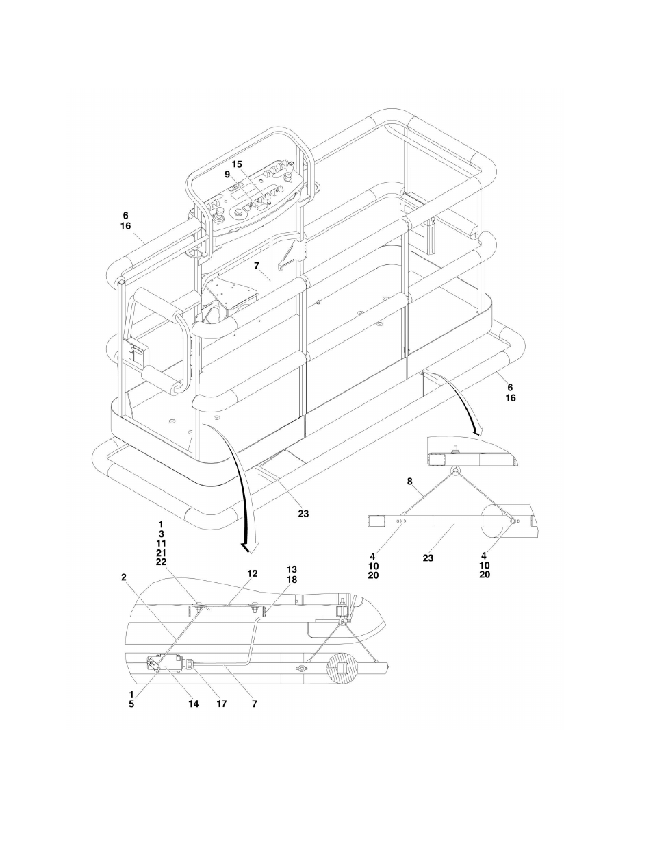 JLG 660SJ Parts Manual User Manual | Page 238 / 382