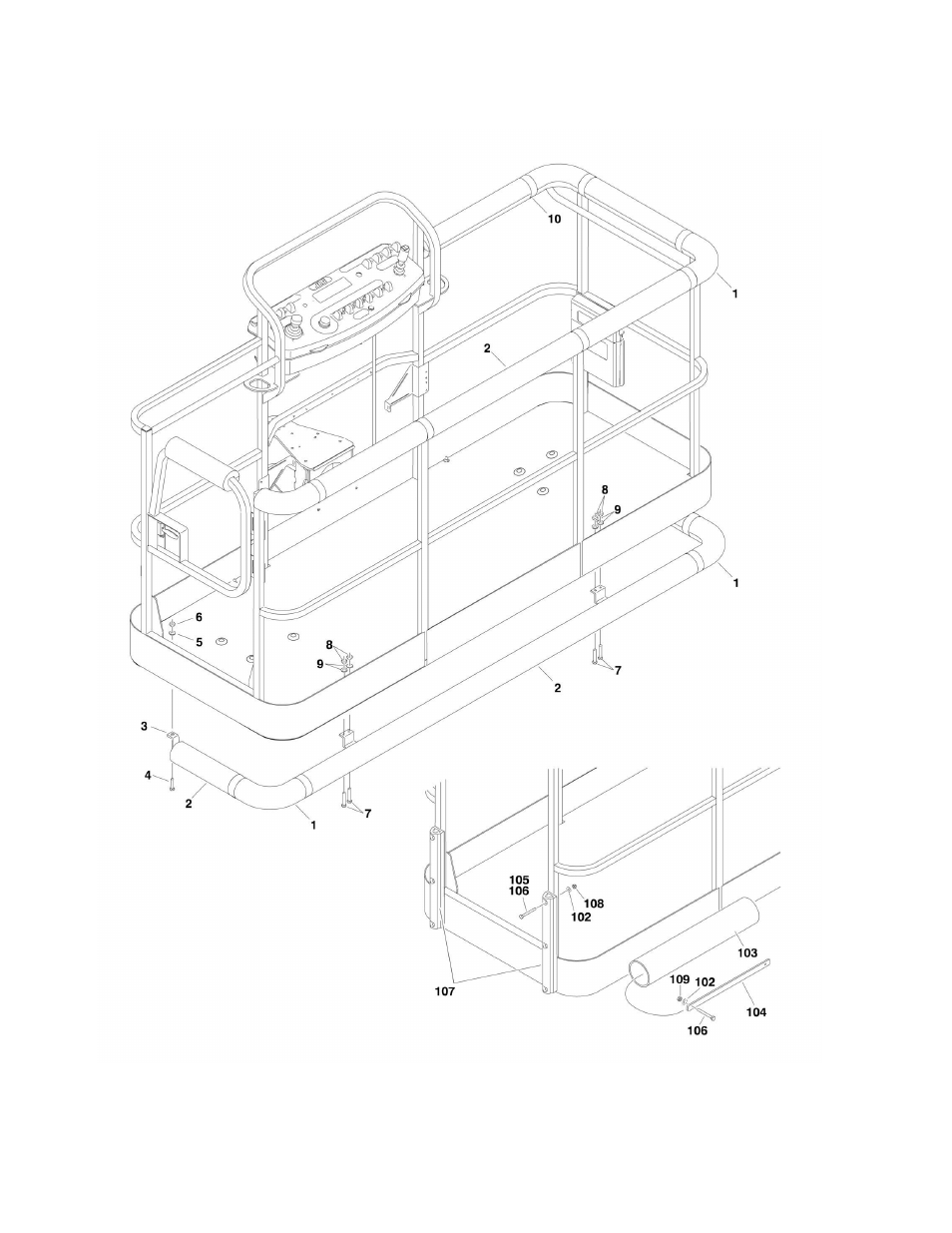 JLG 660SJ Parts Manual User Manual | Page 242 / 382