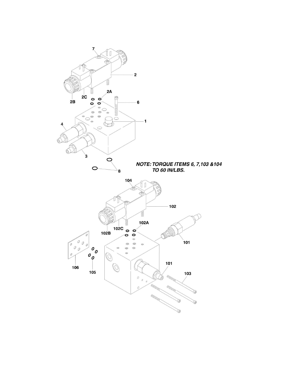 Figure 2-3. accessory valve assembly | JLG 660SJ Parts Manual User Manual | Page 48 / 382