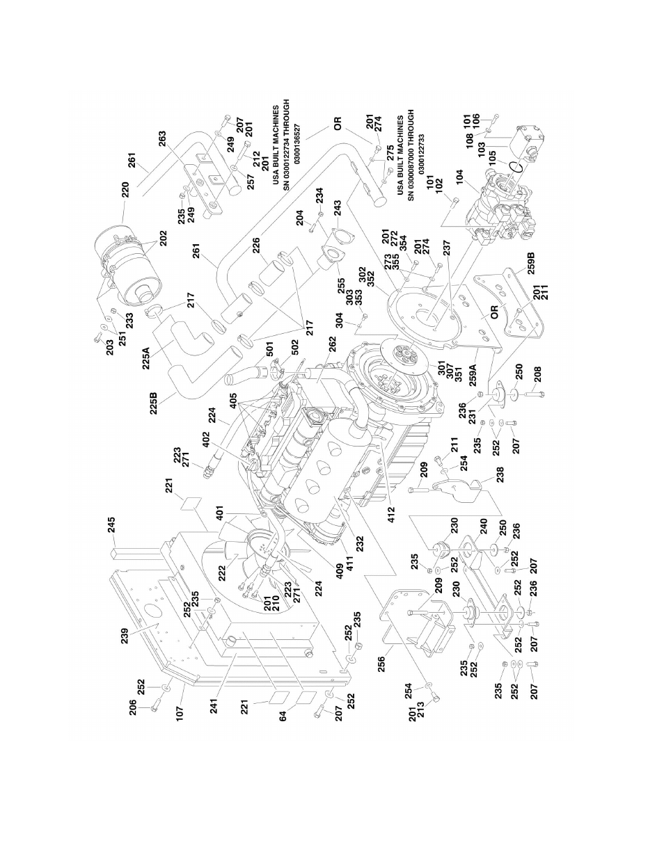 Figure 2-11. deutz engine installation | JLG 660SJ Parts Manual User Manual | Page 82 / 382