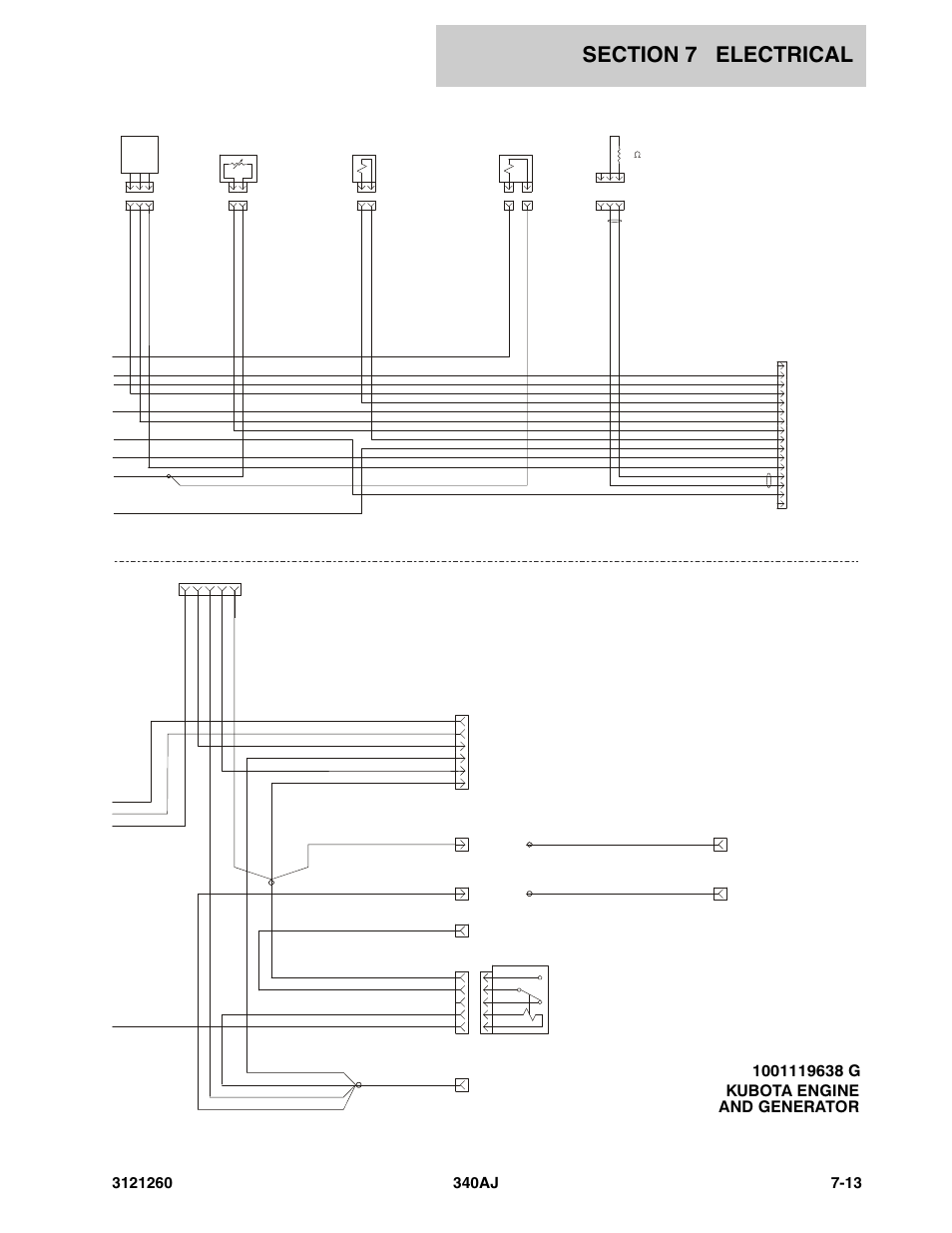 Five pin relay generic generator, Generator hour meter (option) | JLG 340AJ Parts Manual User Manual | Page 153 / 204