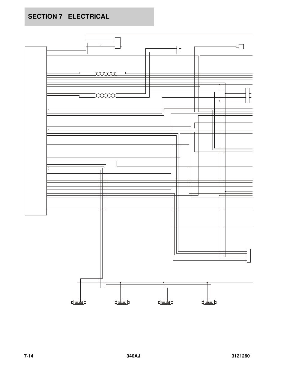 Gm engine harness | JLG 340AJ Parts Manual User Manual | Page 154 / 204