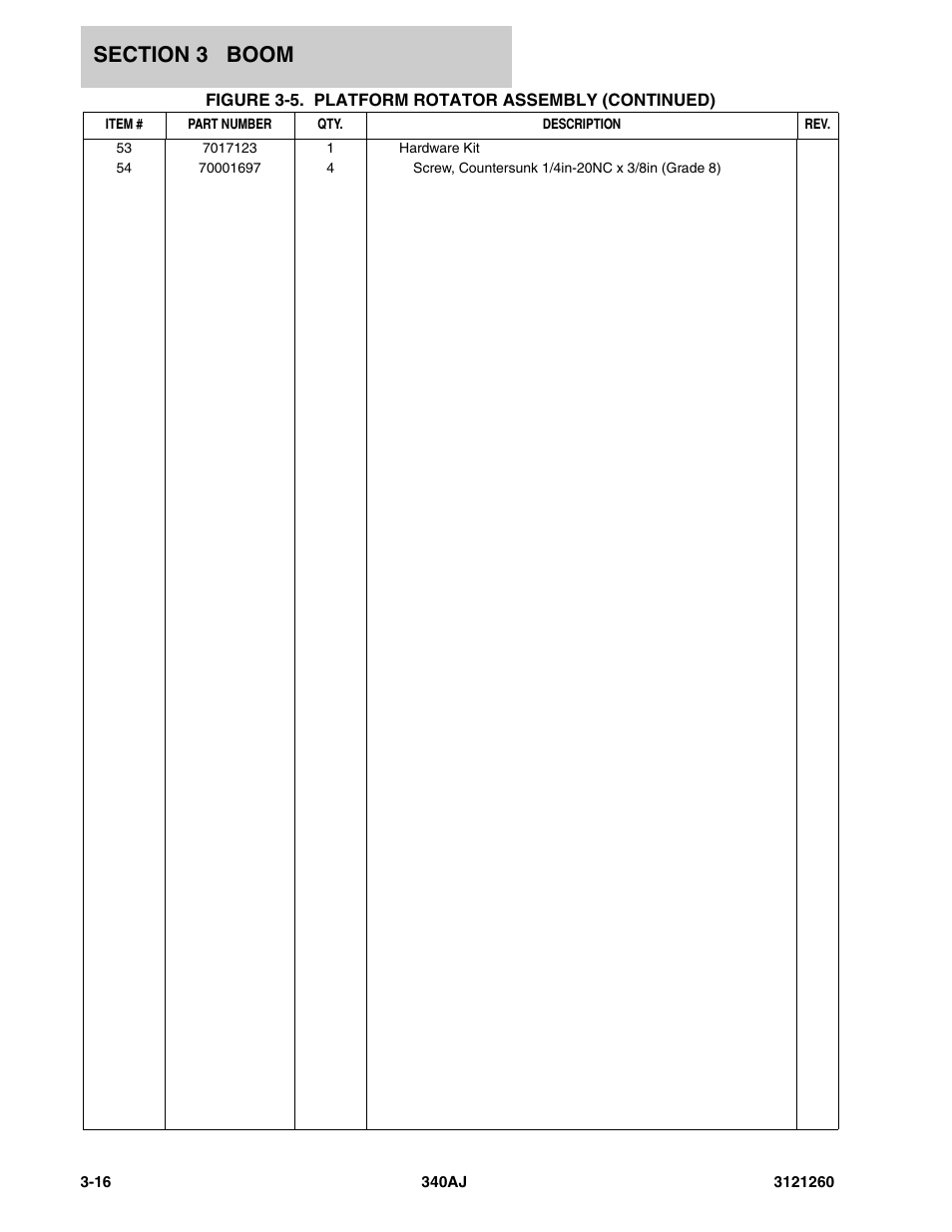 JLG 340AJ Parts Manual User Manual | Page 94 / 204