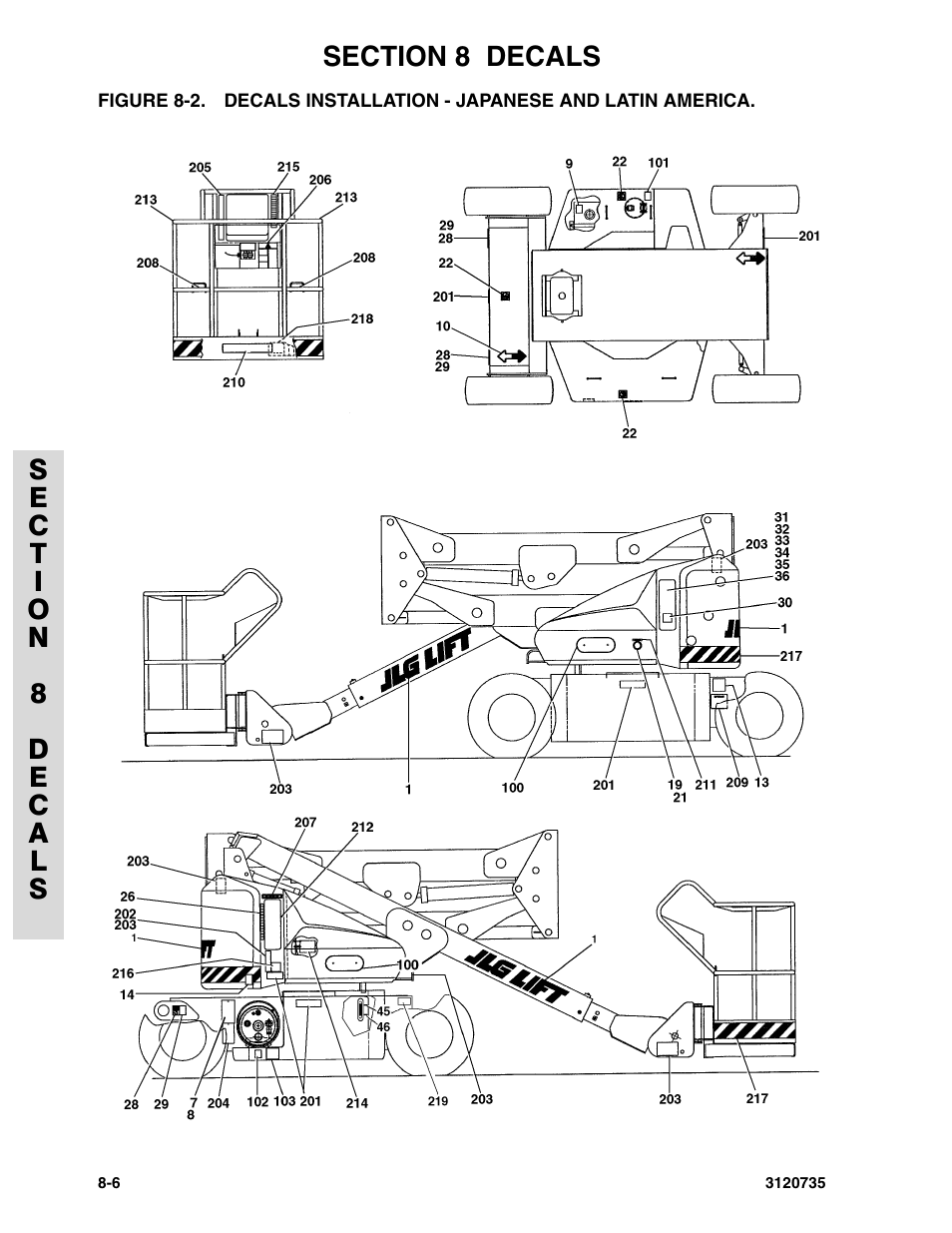 JLG 45ic ANSI Parts Manual User Manual | Page 150 / 158