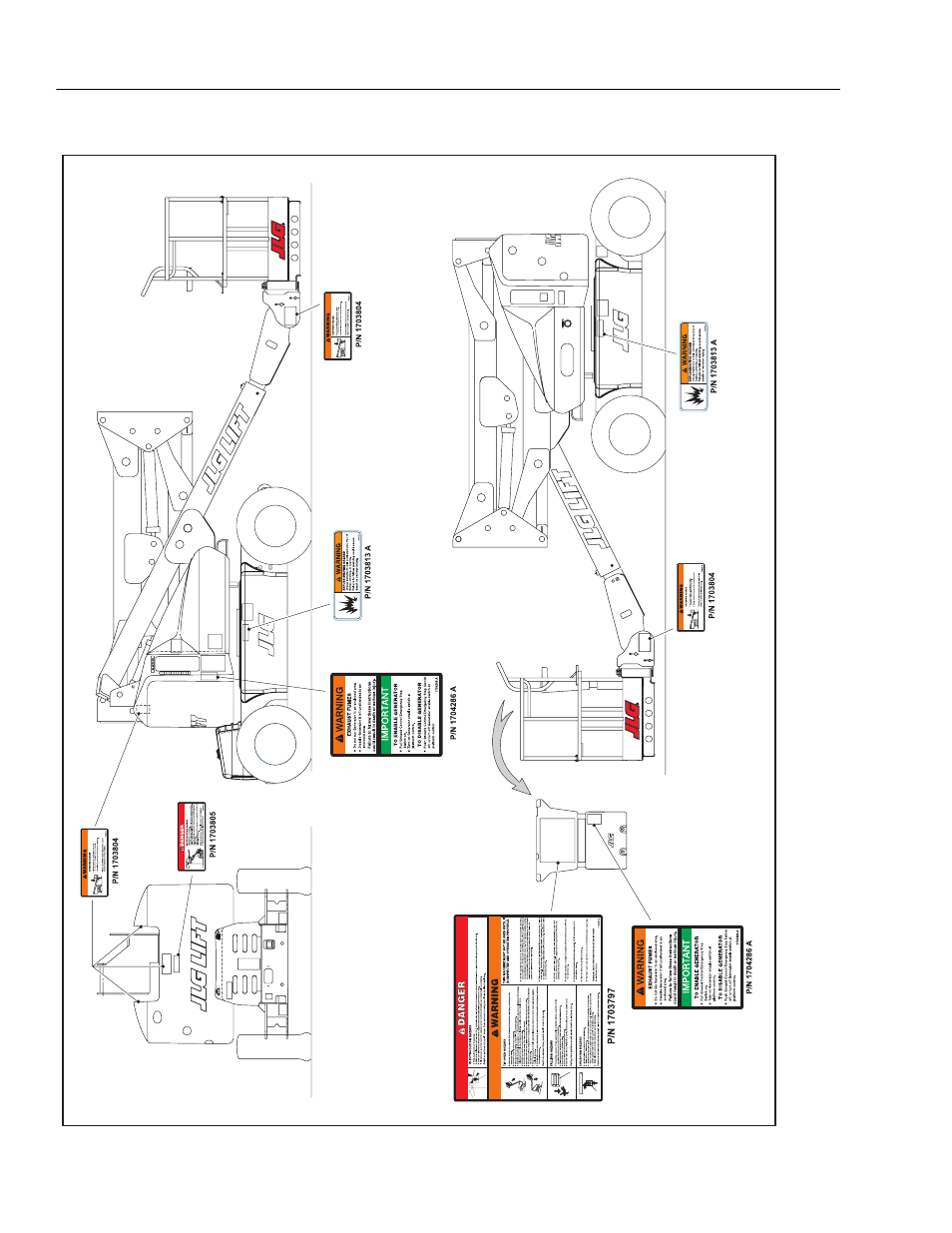 JLG E45A_AJ ANSI Operator Manual User Manual | Page 38 / 60