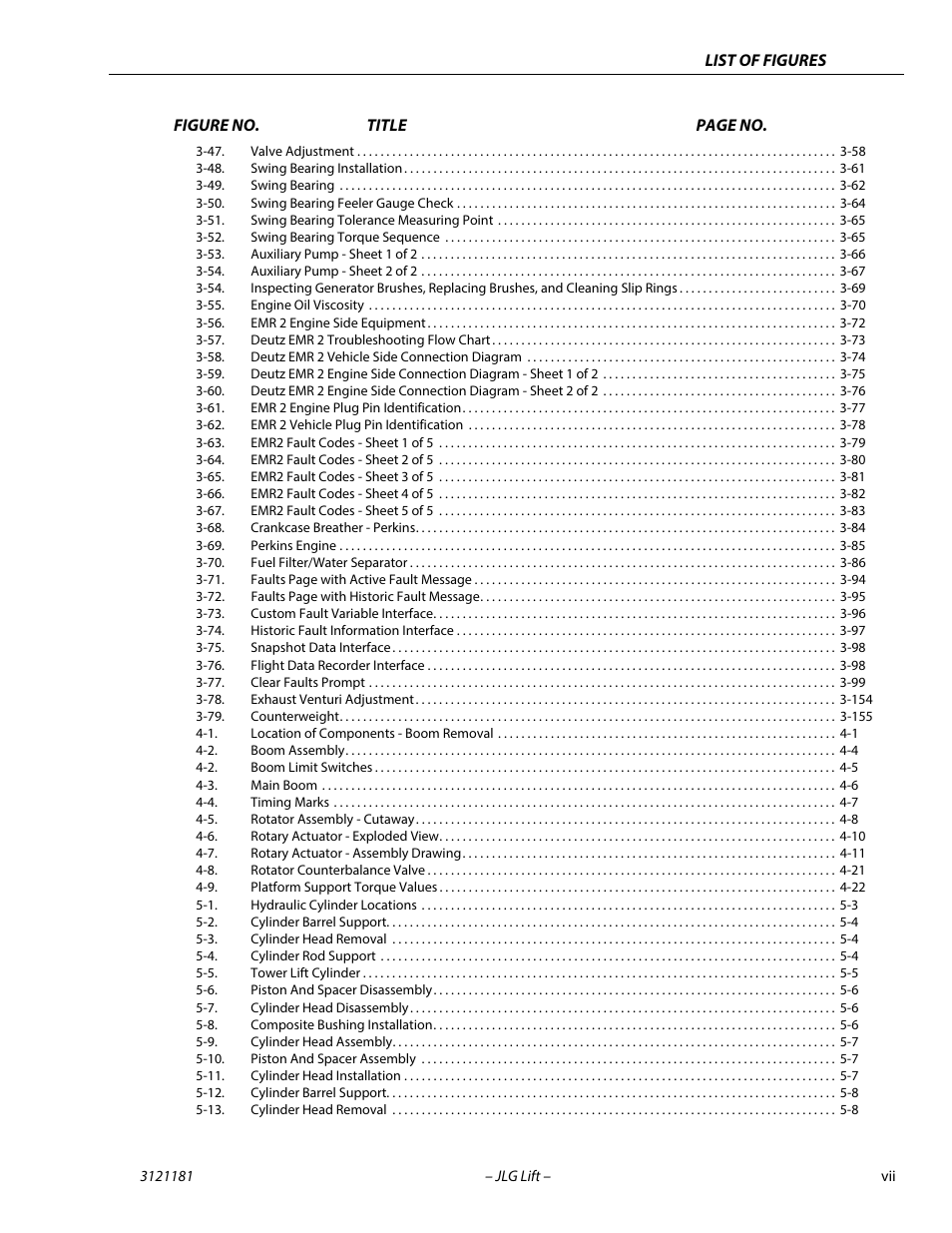 JLG 510AJ Service Manual User Manual | Page 11 / 402