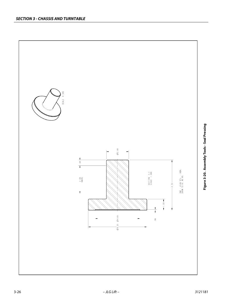 Assembly tools - seal pressing -26 | JLG 510AJ Service Manual User Manual | Page 68 / 402