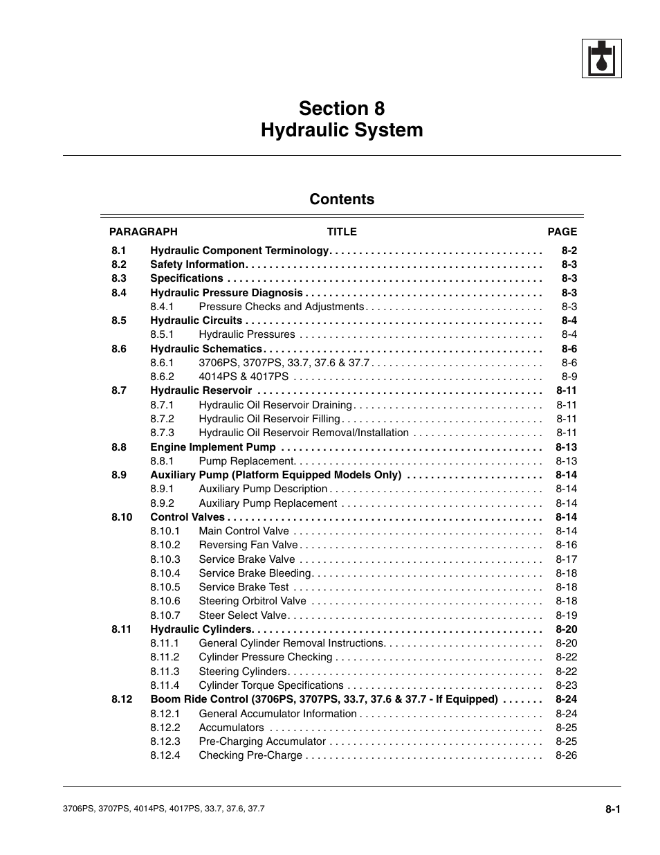 JLG 4017PS Service Manual User Manual | Page 133 / 264