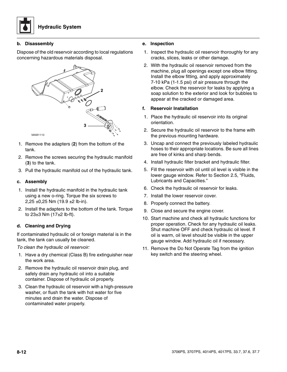 JLG 4017PS Service Manual User Manual | Page 144 / 264