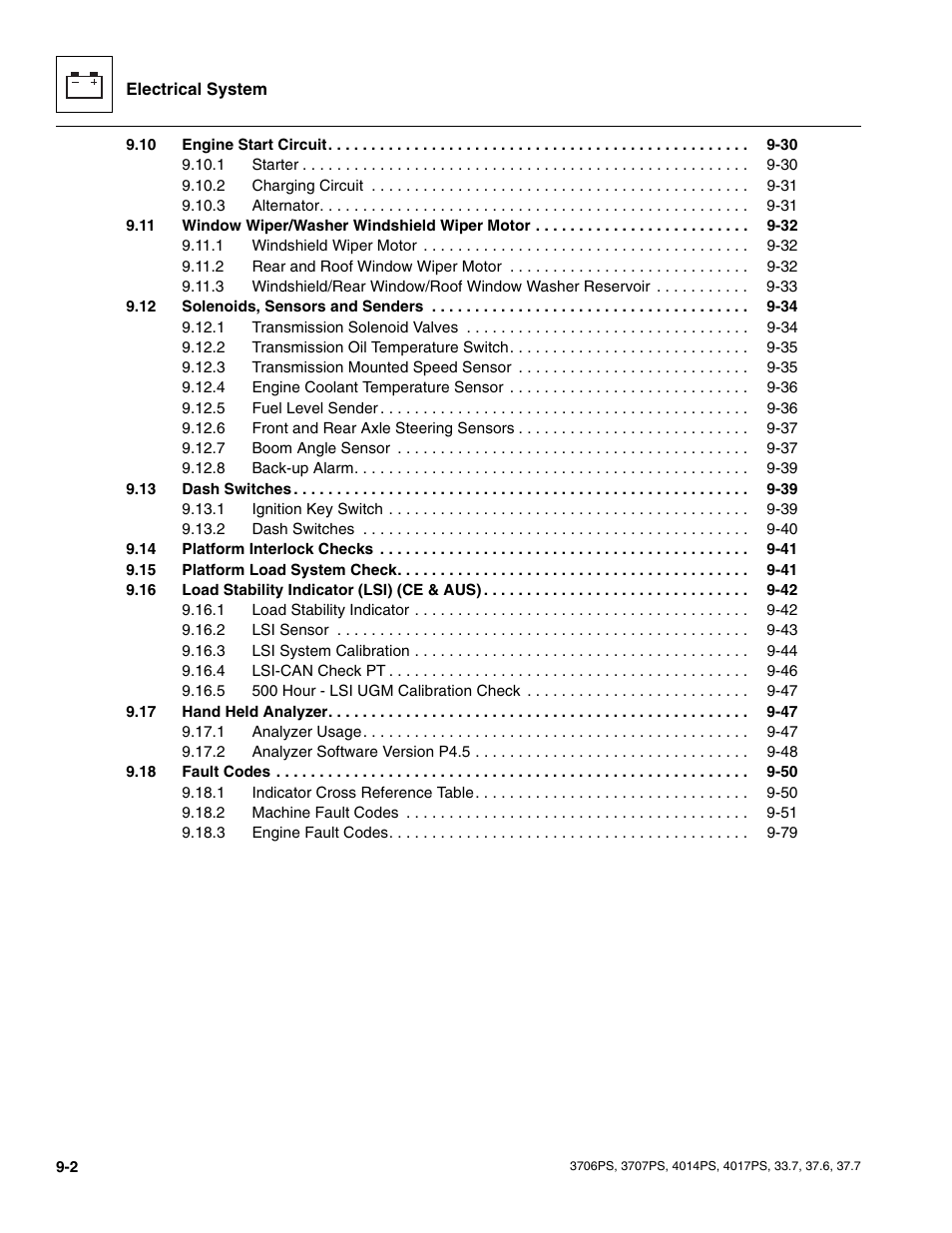 JLG 4017PS Service Manual User Manual | Page 160 / 264