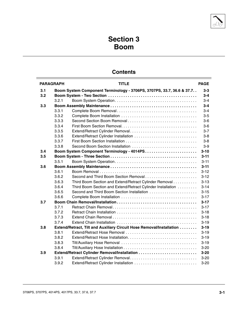 JLG 4017PS Service Manual User Manual | Page 39 / 264