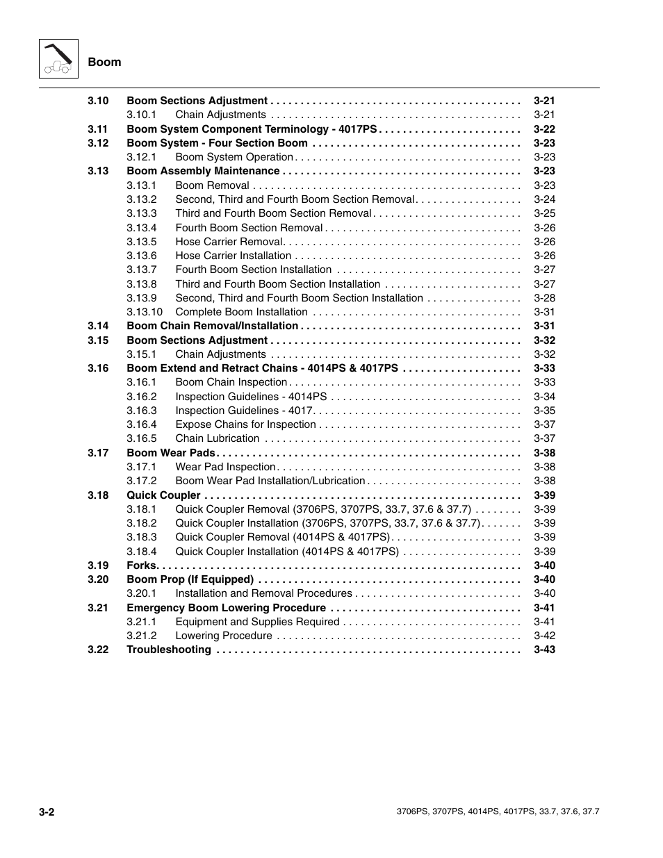 JLG 4017PS Service Manual User Manual | Page 40 / 264
