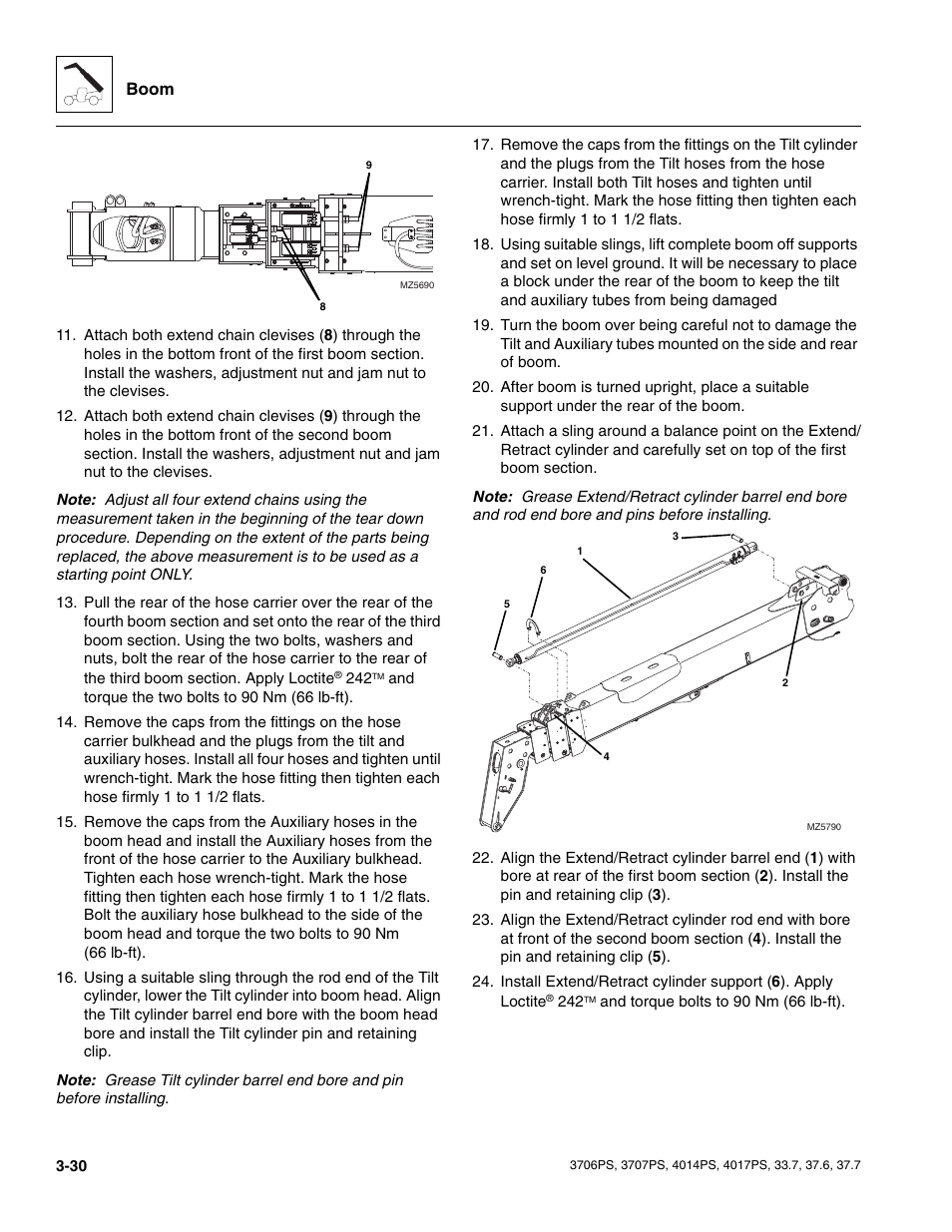 Boom | JLG 4017PS Service Manual User Manual | Page 68 / 264