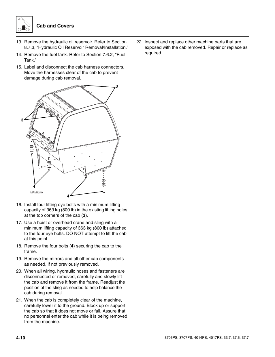 JLG 4017PS Service Manual User Manual | Page 94 / 264