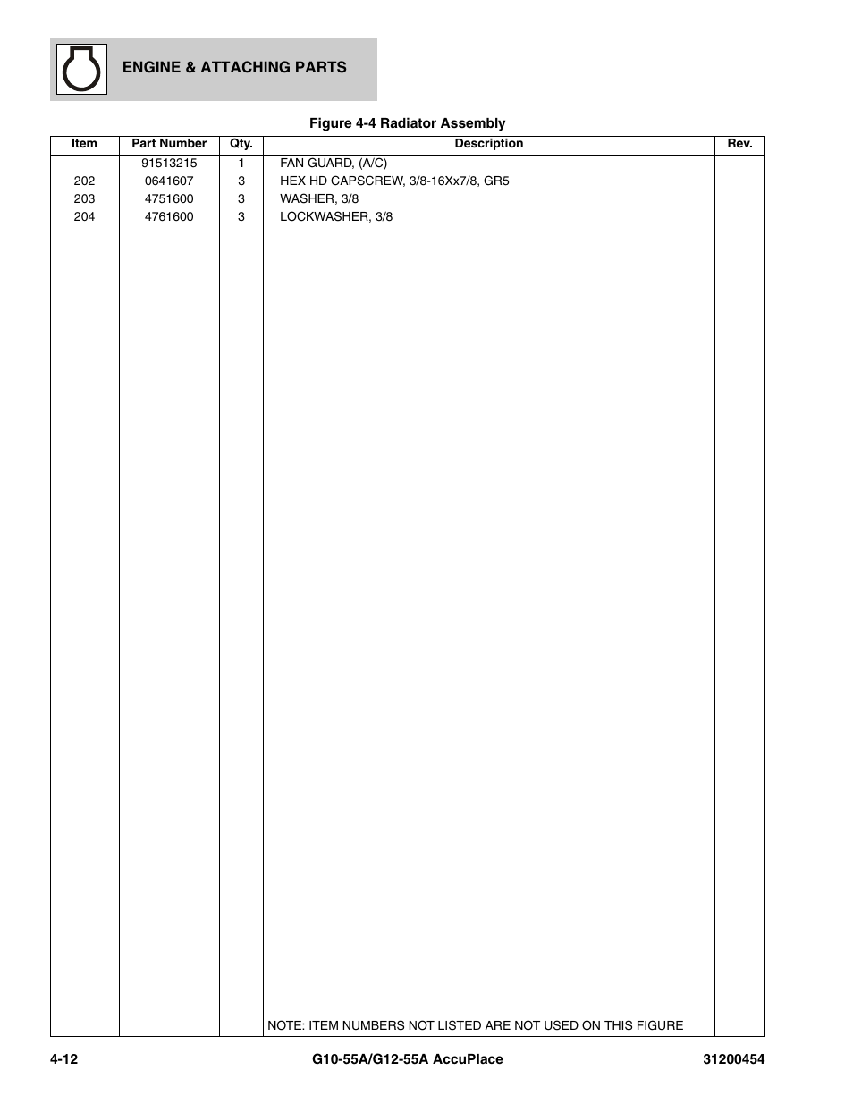 JLG G12-55A AccuPlace Parts Manual User Manual | Page 108 / 336