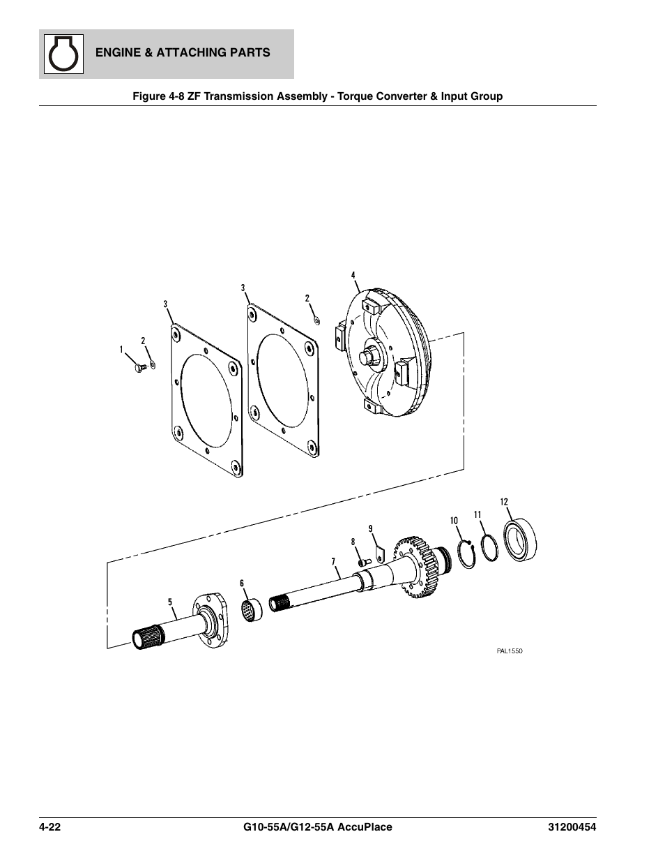 Input, (see figure 4-8 for details) | JLG G12-55A AccuPlace Parts Manual User Manual | Page 118 / 336