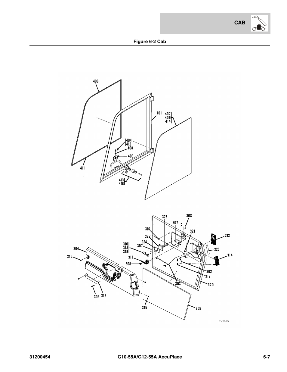 JLG G12-55A AccuPlace Parts Manual User Manual | Page 185 / 336