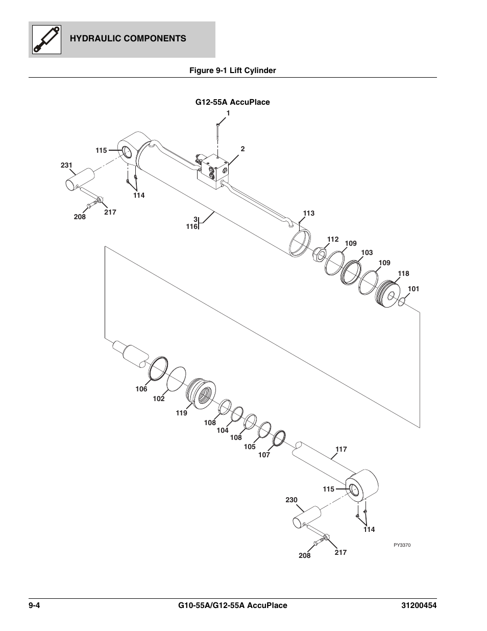 JLG G12-55A AccuPlace Parts Manual User Manual | Page 238 / 336