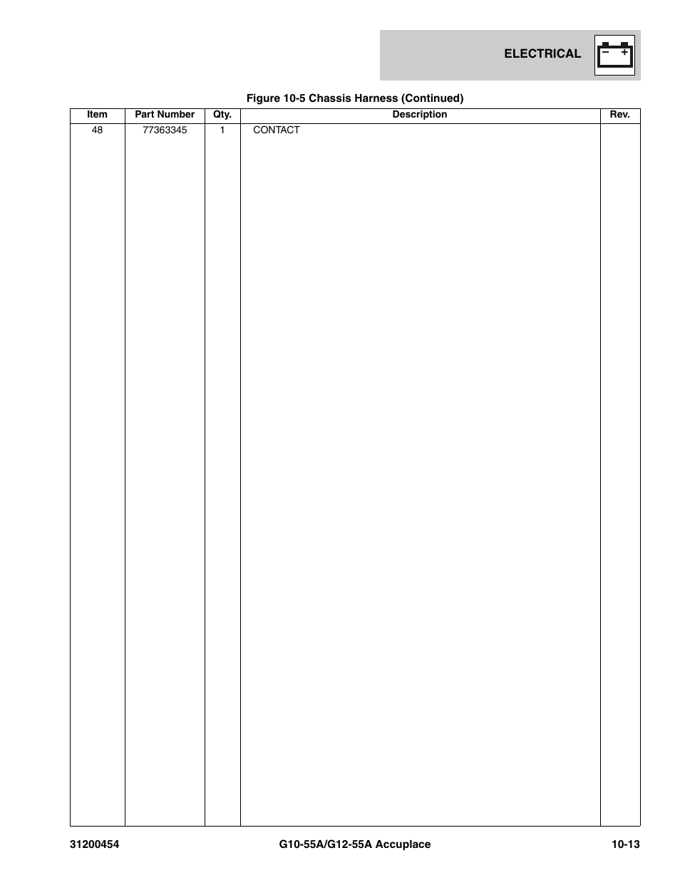 JLG G12-55A AccuPlace Parts Manual User Manual | Page 289 / 336