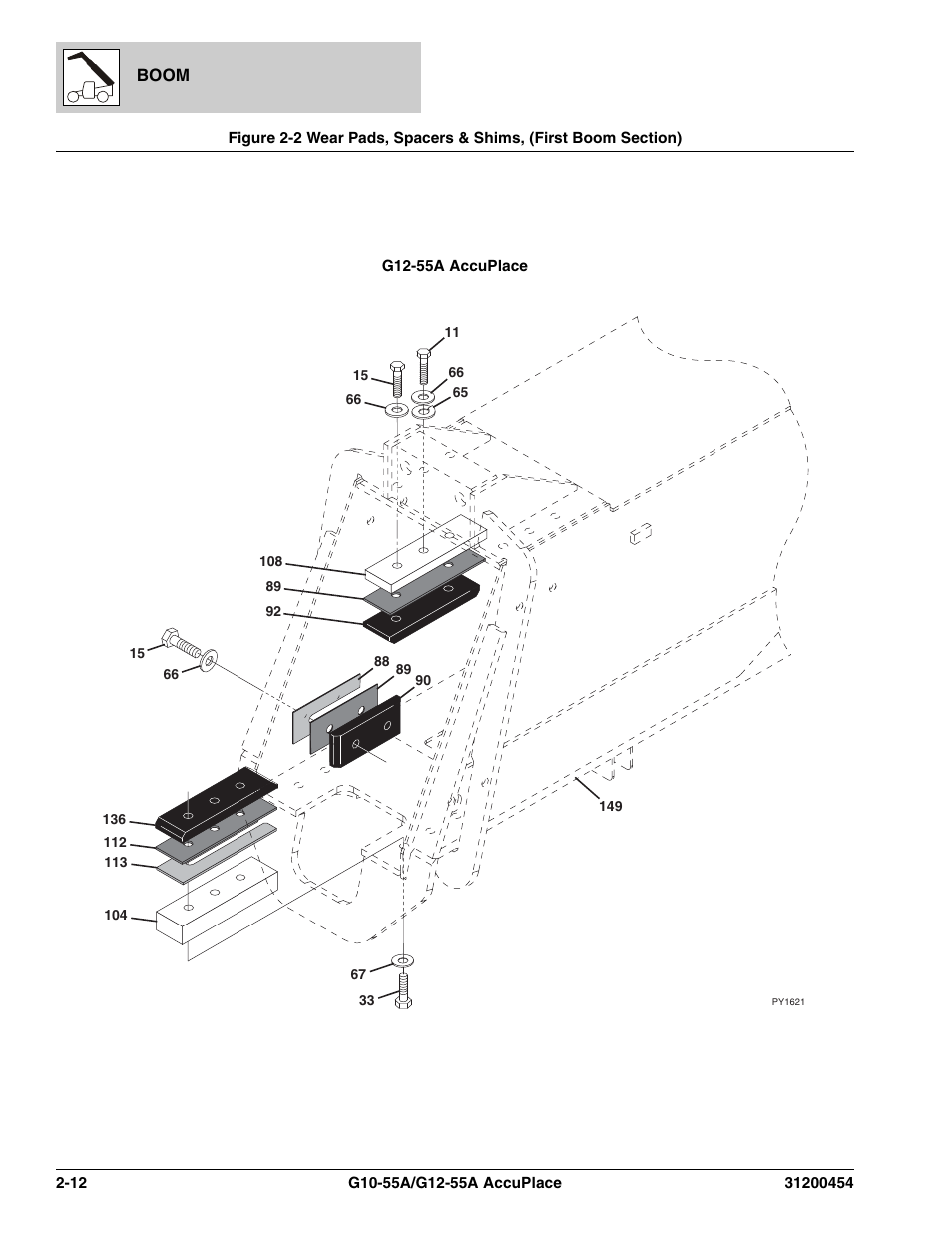 JLG G12-55A AccuPlace Parts Manual User Manual | Page 32 / 336