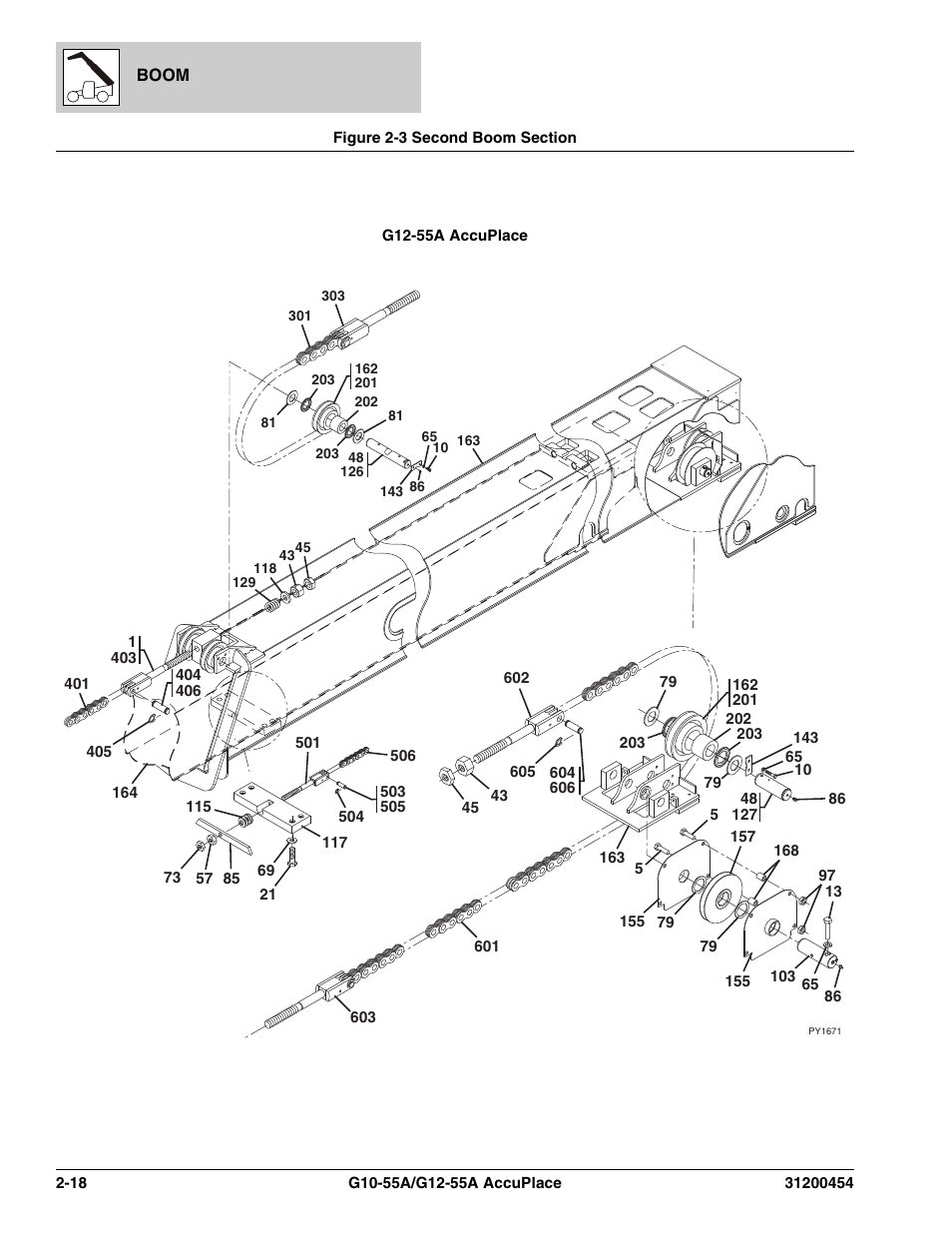 JLG G12-55A AccuPlace Parts Manual User Manual | Page 38 / 336