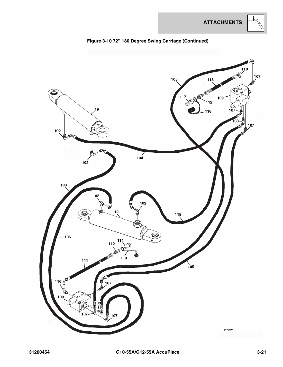 JLG G12-55A AccuPlace Parts Manual User Manual | Page 85 / 336