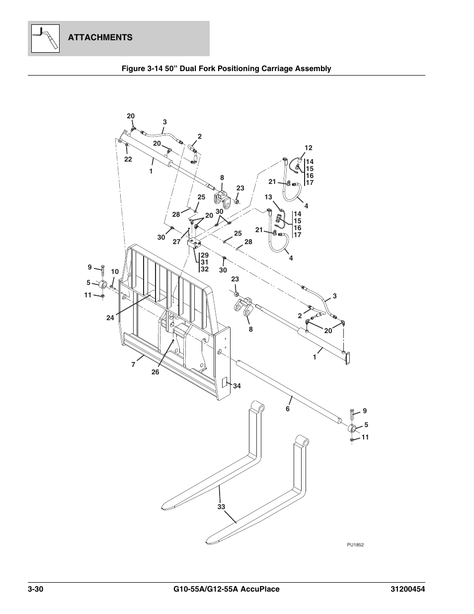 JLG G12-55A AccuPlace Parts Manual User Manual | Page 94 / 336