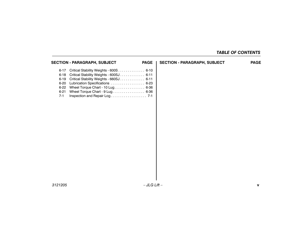 JLG 660SJ Operator Manual User Manual | Page 11 / 150